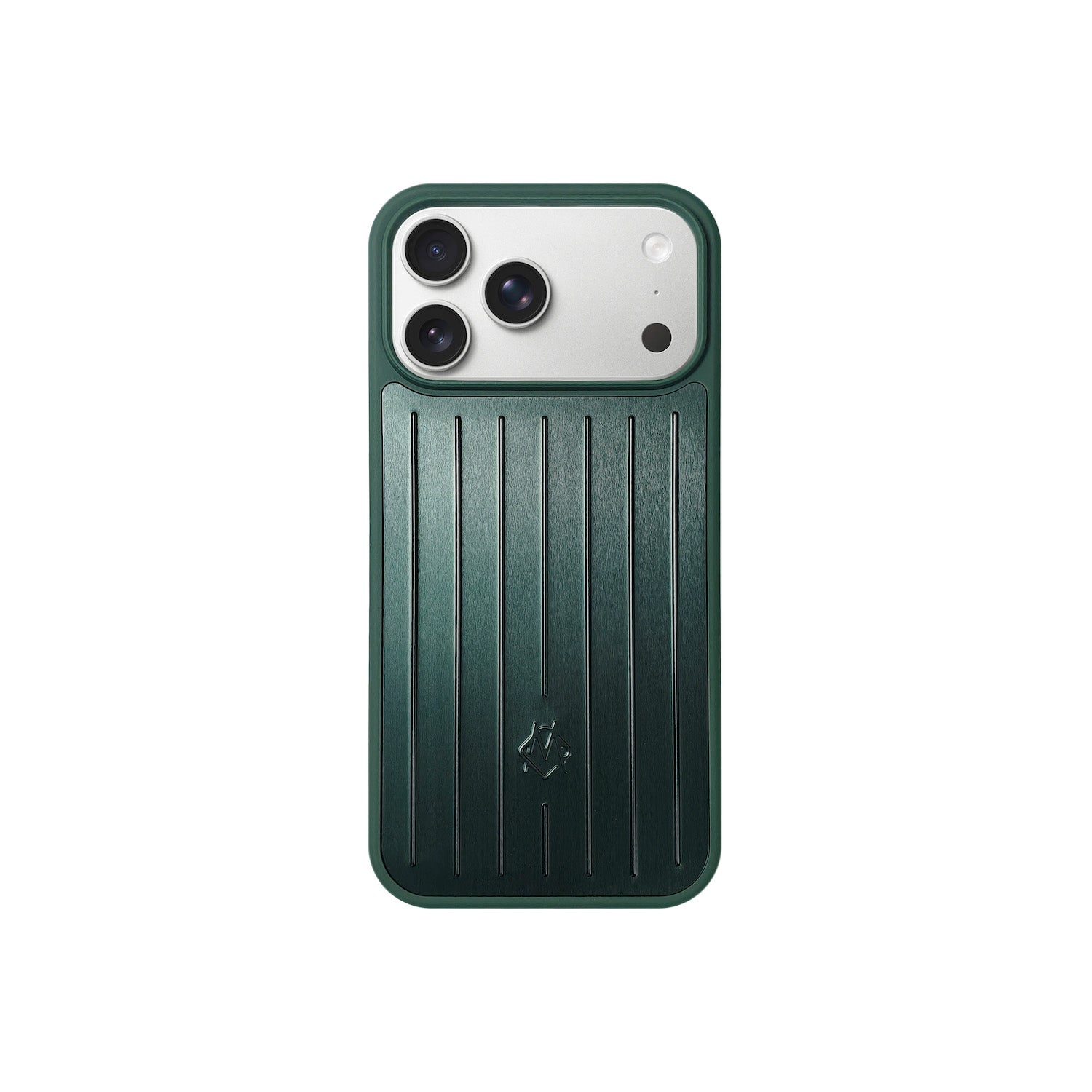 RIMOWA iPhone17proケース オリーブグリーン RMW Aluminium Case Green – TrendinCase
