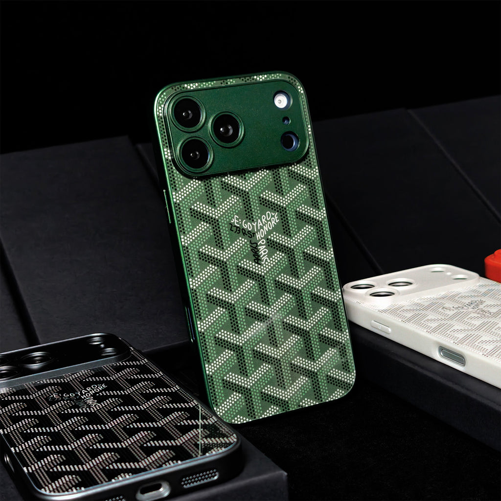 GYD Glass Case Green