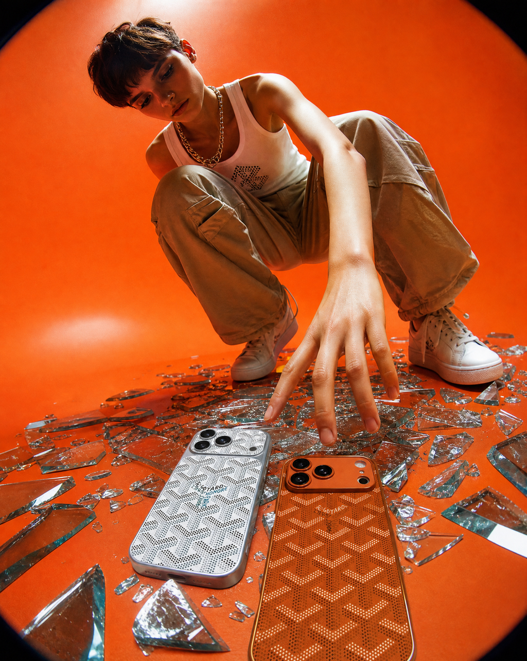 GYD Leather Case White