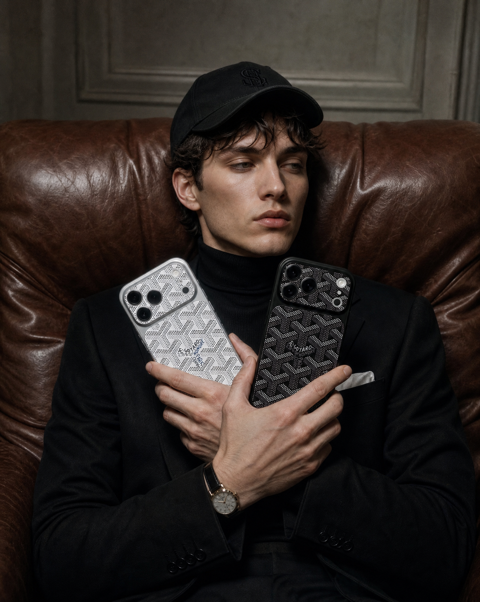 GYD Leather Case White