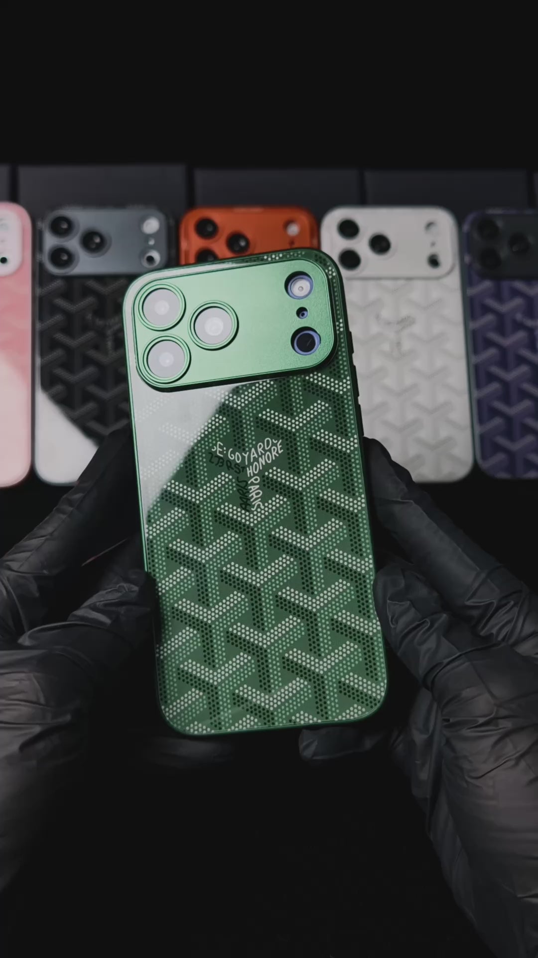GYD Glass Case Green